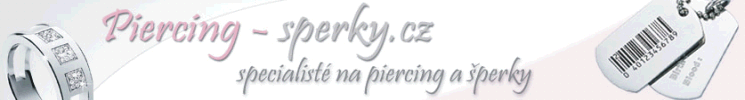 piercing - šperky